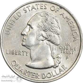 سکه کوارتر دلار 2004P ایالتی (میشیگان) - MS62 - آمریکا