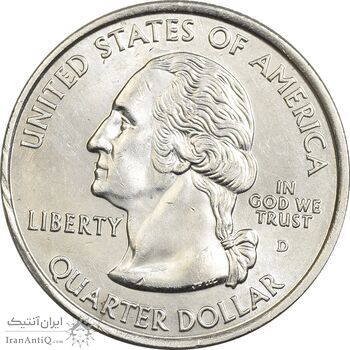 سکه کوارتر دلار 2004D ایالتی (میشیگان) - MS62 - آمریکا