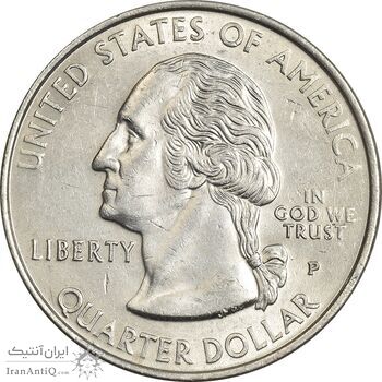 سکه کوارتر دلار 1999P ایالتی (نیوجرسی) - MS62 - آمریکا