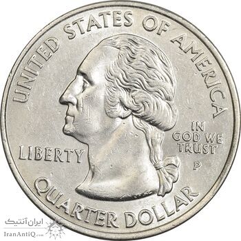 سکه کوارتر دلار 2004P ایالتی (ویسکانسین) - MS61 - آمریکا