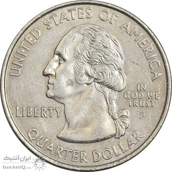 سکه کوارتر دلار 2002P ایالتی (لوئیزیانا) - AU55 - آمریکا