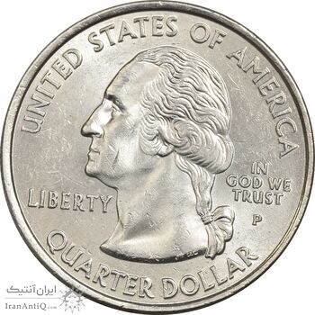 سکه کوارتر دلار 2000P ایالتی (کارولینای جنوبی) - MS63 - آمریکا