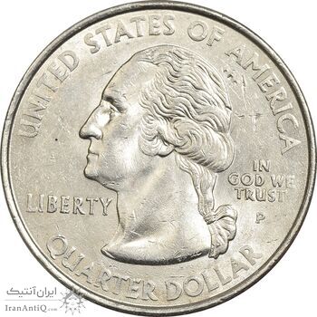 سکه کوارتر دلار 2000P ایالتی (کارولینای جنوبی) - MS62 - آمریکا