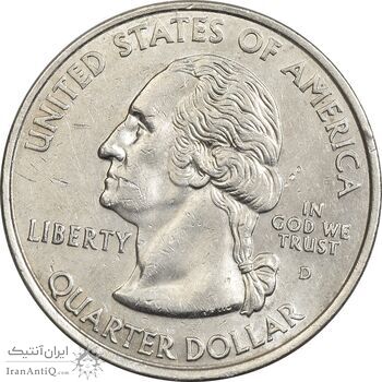 سکه کوارتر دلار 2000D ایالتی (کارولینای جنوبی) - MS61 - آمریکا