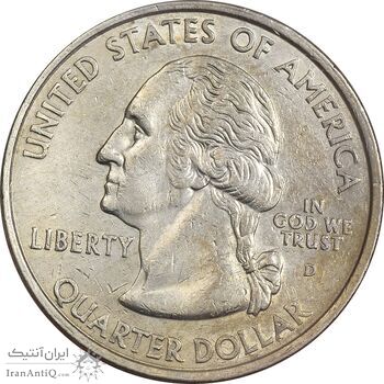 سکه کوارتر دلار 2001D ایالتی (نیویورک) - EF45 - آمریکا