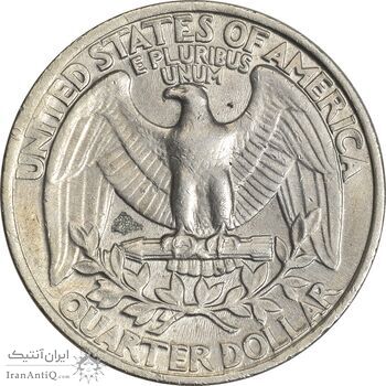 سکه کوارتر دلار 1977 واشنگتن - EF40 - آمریکا سکه کوارتر دلار 1977 واشنگتن - EF40 - آمریکا