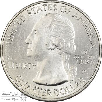 سکه کوارتر دلار 2019P (رودخانه بدون بازگشت) - MS62 - آمریکا سکه کوارتر دلار 2019P (رودخانه بدون بازگشت) - MS62 - آمریکا