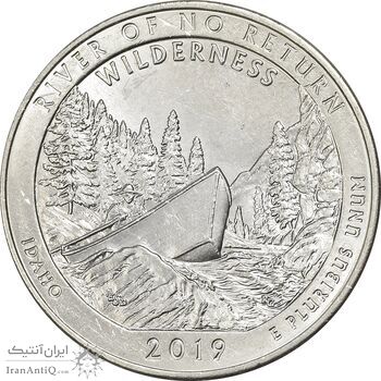 سکه کوارتر دلار 2019P (رودخانه بدون بازگشت) - MS62 - آمریکا سکه کوارتر دلار 2019P (رودخانه بدون بازگشت) - MS62 - آمریکا