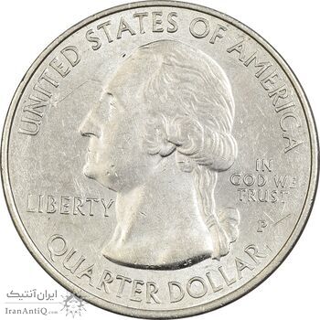 سکه کوارتر دلار 2019P (رودخانه بدون بازگشت) - AU58 - آمریکا