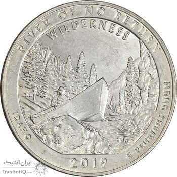سکه کوارتر دلار 2019D (رودخانه بدون بازگشت) - AU55 - آمریکا سکه کوارتر دلار 2019D (رودخانه بدون بازگشت) - AU55 - آمریکا