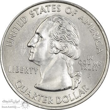 سکه کوارتر دلار 2006P ایالتی (نبراسکا) - MS62 - آمریکا