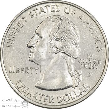 سکه کوارتر دلار 2006D ایالتی (نبراسکا) - AU58 - آمریکا