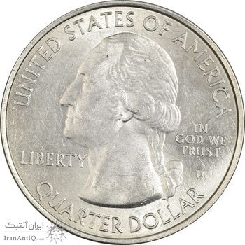 سکه کوارتر دلار 2015D (بنای یادبود ملی هومستد) - MS61 - آمریکا