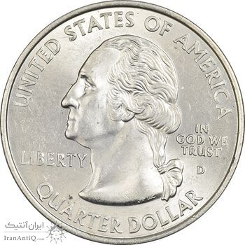 سکه کوارتر دلار 2005D ایالتی (مینسوتا) - MS62 - آمریکا