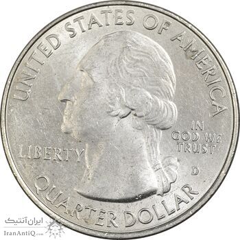 سکه کوارتر دلار 2015D (پارک وی بلو ریج) - AU58 - آمریکا سکه کوارتر دلار 2015D (پارک وی بلو ریج) - AU58 - آمریکا