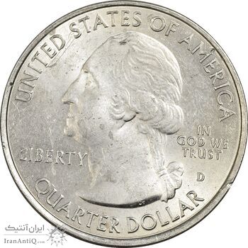 سکه کوارتر دلار 2015D (پارک وی بلو ریج) - AU58 - آمریکا سکه کوارتر دلار 2015D (پارک وی بلو ریج) - AU58 - آمریکا