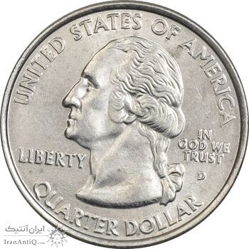 سکه کوارتر دلار 2008D ایالتی (اوکلاهما) - MS61 - آمریکا