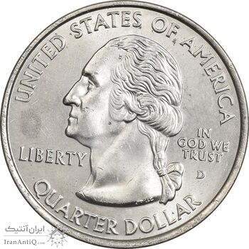 سکه کوارتر دلار 2008D ایالتی (اوکلاهما) - MS63 - آمریکا