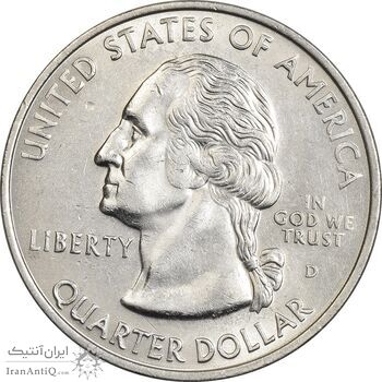 سکه کوارتر دلار 1999D ایالتی (جورجیا) - AU55 - آمریکا