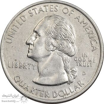 سکه کوارتر دلار 1999D ایالتی (جورجیا) - AU50 - آمریکا