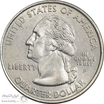 سکه کوارتر دلار 2004P ایالتی (آیووا) - AU58 - آمریکا سکه کوارتر دلار 2004P ایالتی (آیووا) - AU58 - آمریکا