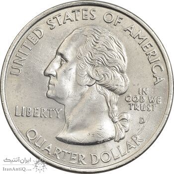 سکه کوارتر دلار 2004D ایالتی (تگزاس) - AU58 - آمریکا