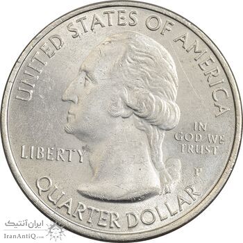 سکه کوارتر دلار 2012P (دنالی) - AU58 - آمریکا