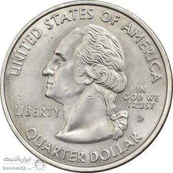 سکه کوارتر دلار 2002D ایالتی (اوهایو) - AU58 - آمریکا
