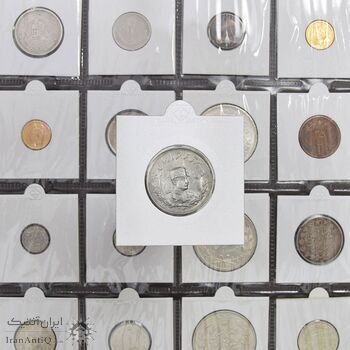 سکه 1000 دینار 1307 تصویری - MS63 - رضا شاه سکه 1000 دینار 1307 تصویری - MS63 - رضا شاه