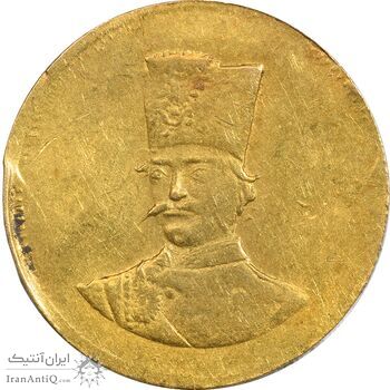 سکه طلا 2000 دینار 1297 - EF40 - ناصرالدین شاه