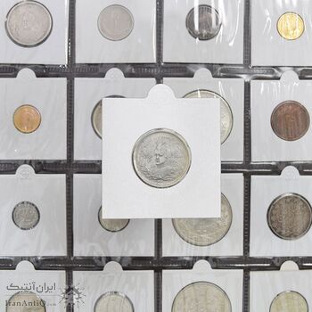 سکه 2000 دینار 1337 جلوس - EF45 - احمد شاه سکه 2000 دینار 1337 جلوس - EF45 - احمد شاه