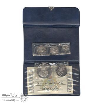 مدال های نقره سری جشنهای 2500 ساله شاهنشاهی - PF63 - محمد رضا شاه