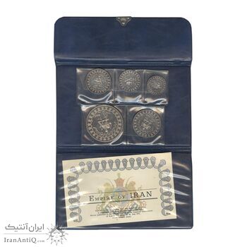 مدال های نقره سری جشنهای 2500 ساله شاهنشاهی - PF63 - محمد رضا شاه