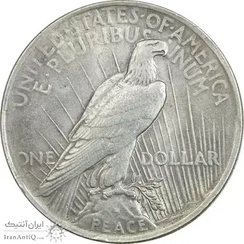 سکه یک دلار 1923 صلح - MS61 - آمریکا