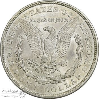 سکه یک دلار 1921 مورگان - MS62 - آمریکا