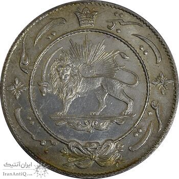 مدال نقره عزت غیرت 1337 - MS62 - احمد شاه مدال نقره عزت غیرت 1337 - MS62 - احمد شاه