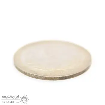 مدال نقره عزت غیرت 1337 - MS62 - احمد شاه