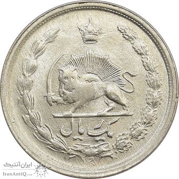 سکه 1 ریال 1342 - UNC - محمد رضا شاه سکه 1 ریال 1342 - UNC - محمد رضا شاه
