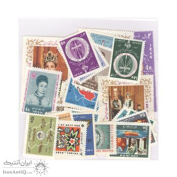 مجموعه تمبرهای یادگاری سال 1347 - محمد رضا شاه