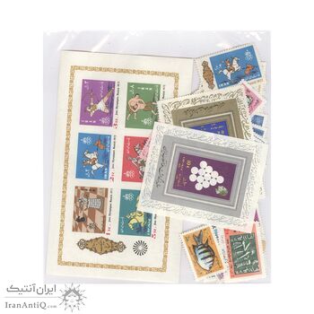 مجموعه تمبرهای یادگاری سال 1351 - محمد رضا شاه