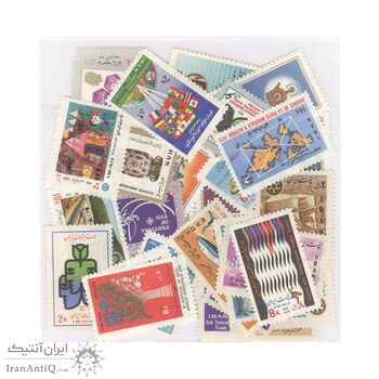 مجموعه تمبرهای یادگاری سال 1354 - محمد رضا شاه