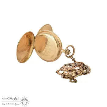 ساعت جیبی طلا برند remontoir