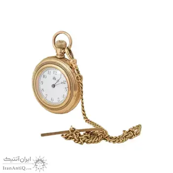 ساعت جیبی طلا برند waltham