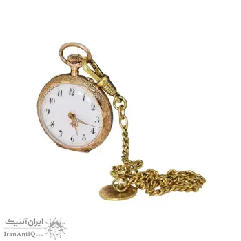 ساعت جیبی طلا برند caravell