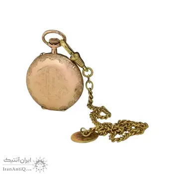 ساعت جیبی طلا برند caravell