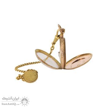 ساعت جیبی طلا برند caravell ساعت جیبی طلا برند caravell