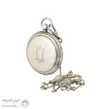 ساعت جیبی نقره قاجاری برند serkisoff/constantinople ساعت جیبی نقره قاجاری برند serkisoff/constantinople