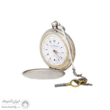 ساعت جیبی نقره قاجاری برند Serkisian & co/constantinople