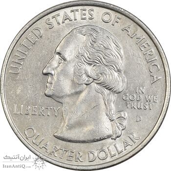 سکه کوارتر دلار 2005D ایالتی (اورگن) - AU55 - آمریکا