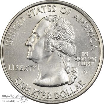 سکه کوارتر دلار 2007P ایالتی (آیداهو) - MS63 - آمریکا